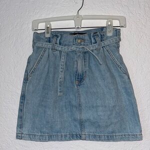 Hollister Denim High-rise skirt.